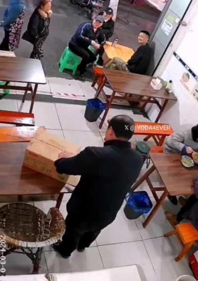 Cat pulling off a magic trick to amaze the humans