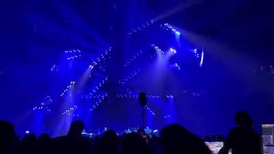 Amazing concert lighting (Phish 4/14/23 Seattle)