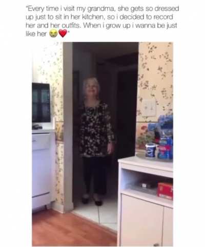 Stylish Grandma!