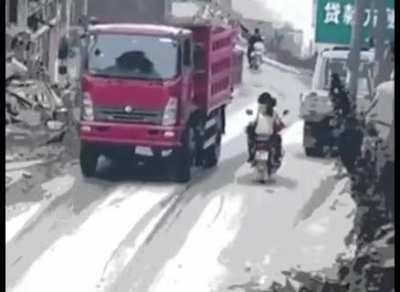 When road is not wide enough