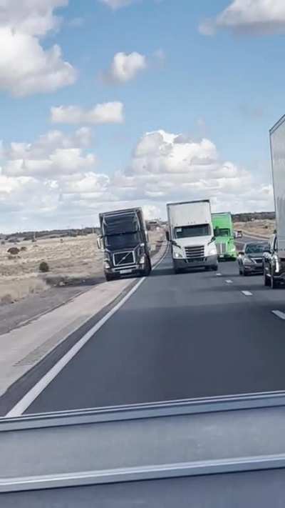 ‘Right Lane Ends in 2 Miles’ (more details in comments)