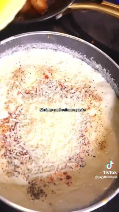 Just a tasty shrimp and pasta recipe I wanted to share here ?