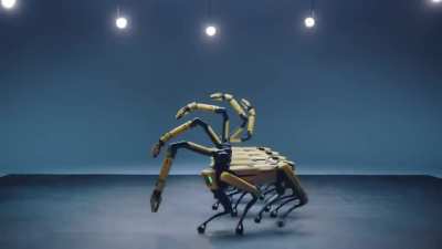 Boston Dynamics's robot dogs can synchronized dancing now