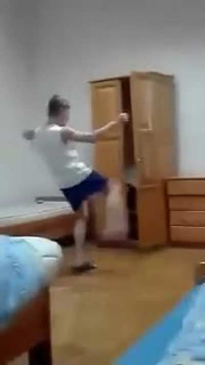 Kid vs wardrobe