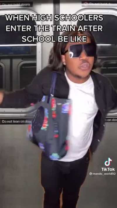 POV: you’re on the NYC Subway at 3pm