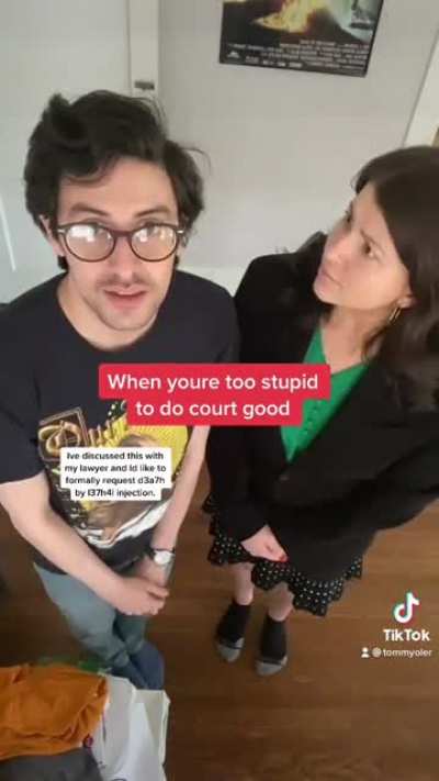 Too Dumb for Court