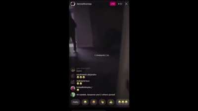 Provoking Girlfriend holding a gun to the point where she shoots him