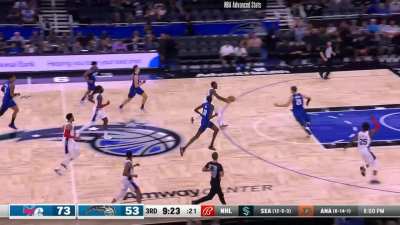 [Highlight] Danuel House Jr. almost fumbles the pass, but manages to finish on a high note