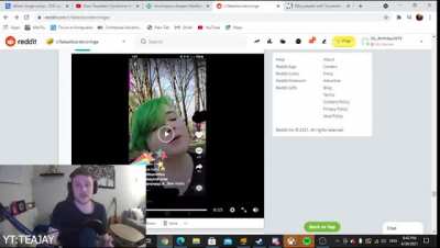 This girl fakes her Tics for clout. full video if interested