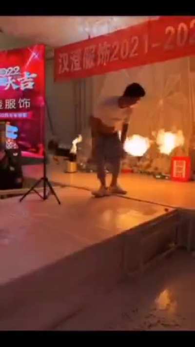 the fart is lit