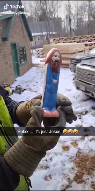 Jesus, what a d*ck