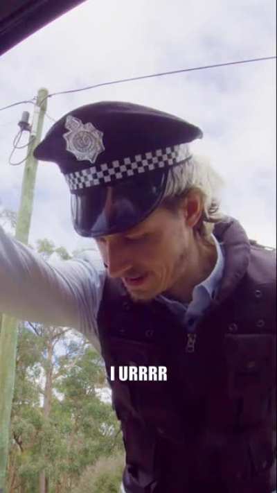 I can’t believe he pulled me over for this?!