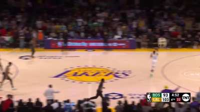 [Highlight] The Lake Show in full effect ? Westbrook with the fast break slam!