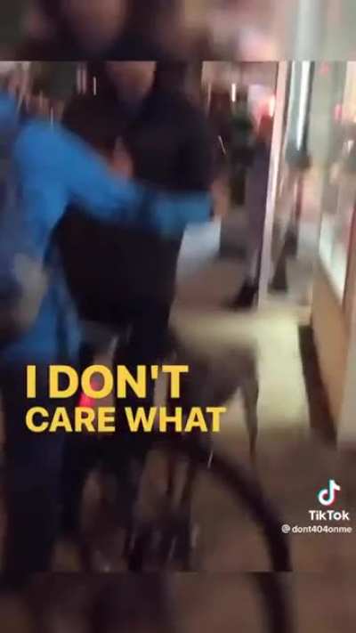 to stop dog owner