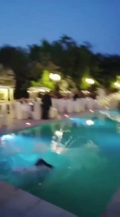 and the old lady thought she could walk on water