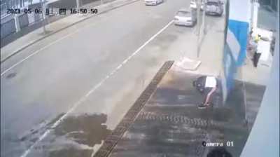Iron slap.
