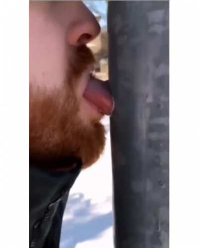 You know that "don't stick your tongue to icy metal" is just a BS myth right?