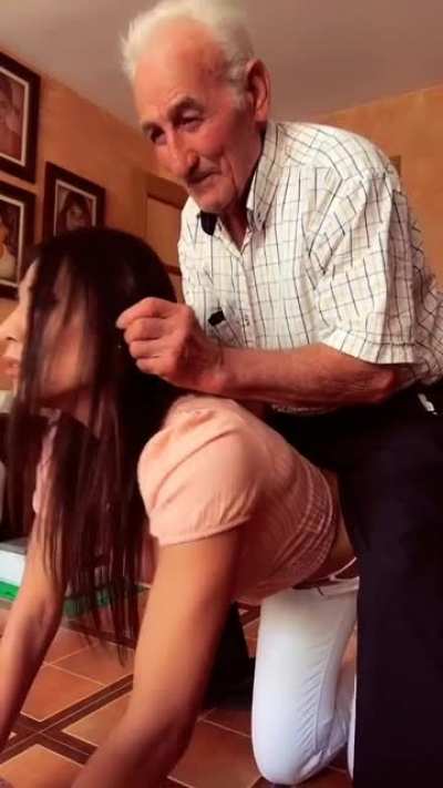 Step grandfather, what are you doing?!