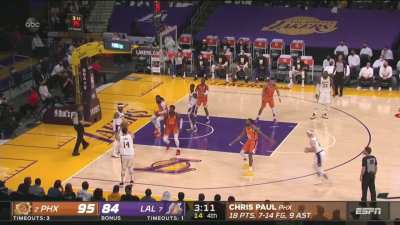[Highlight] Great ball movement by the Lakers leads to a big Gasol 3 pointer