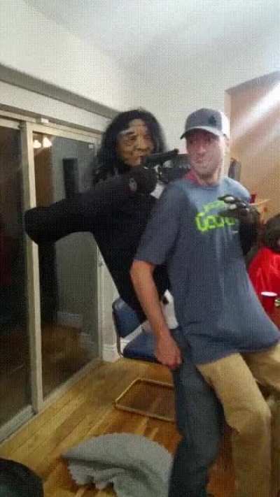 This guy's hilarious costume