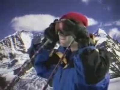 Skiing takes an interesting turn...