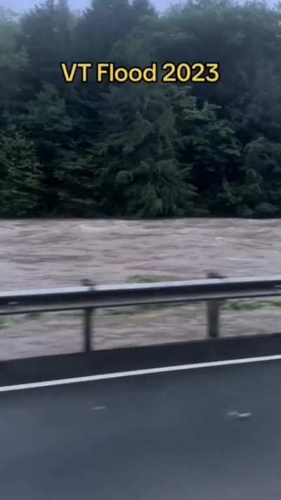 The flooding in Vermont was crazy.
