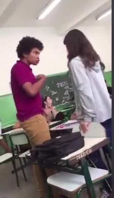 a normal day at school