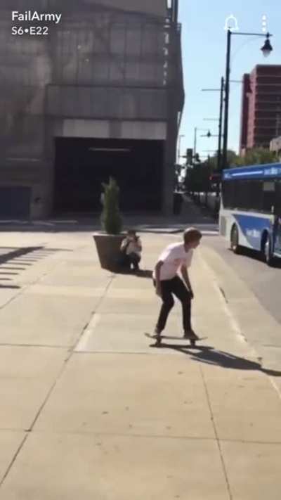 I like skateboarding but some people just need to be more careful