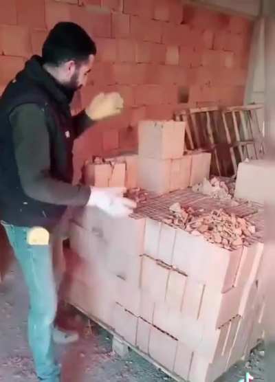Hokus pokus bloody bricklayer magician.
