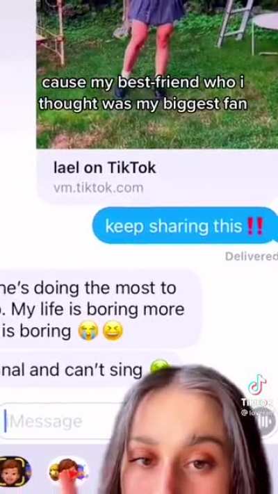 Girl tries to make herself famous and succeeds in the cringiest way