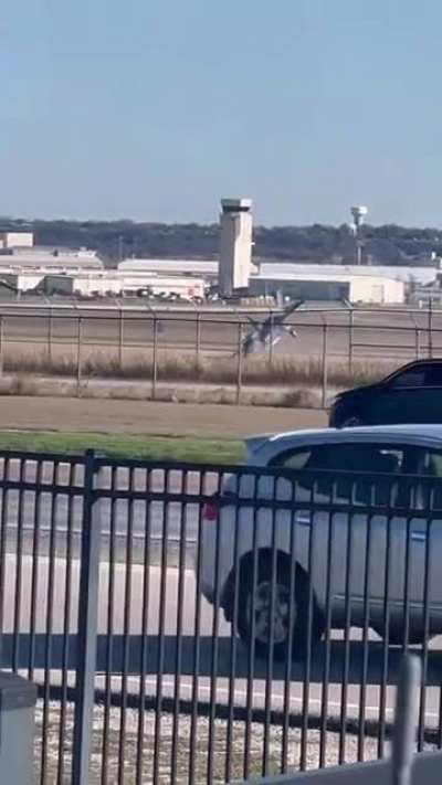 Pilot ejects from F-35 military jet, makes crash landing in Fort Worth. The pilot is "safe and under observation."