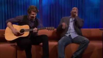Michael Winslow (“Police Academy” actor) vocalizing/instrumentals cover for “Whole Lotta Love”