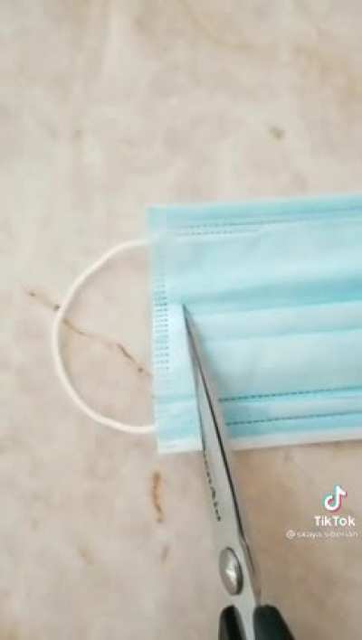 So that’s what they put inside the masks.