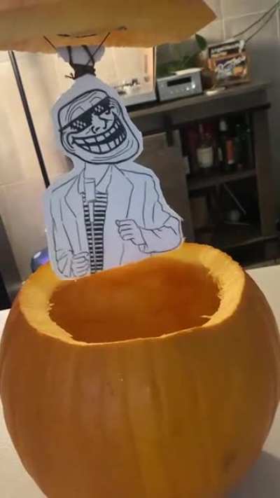 Pumpkin carving contest at work ?