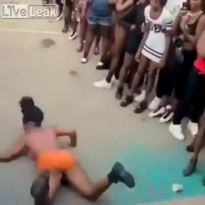HMC while I handstand into a faceplant so I can twerk for the crowd