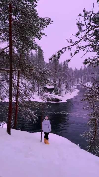 ? Finland is pure magic✨❄️