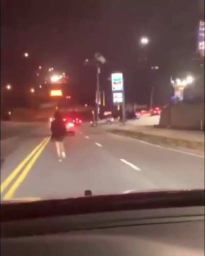 HMC while I twerk at an intersection