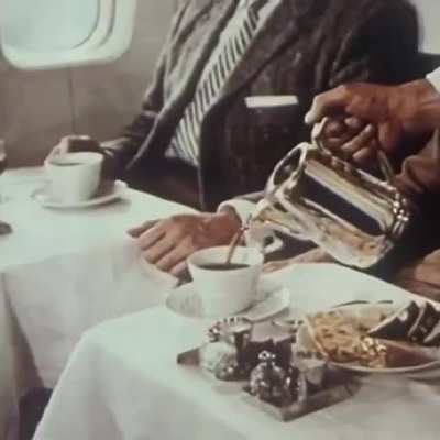What flying was like in the 1960s