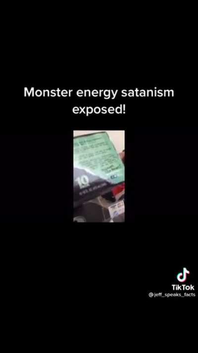 Monster drink