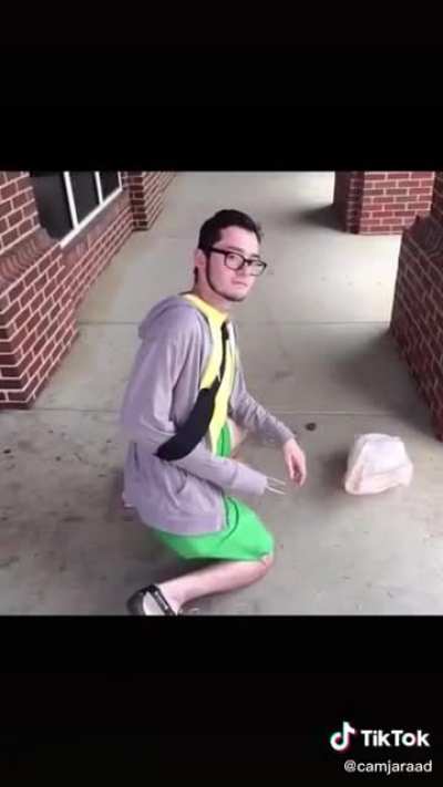 He tried