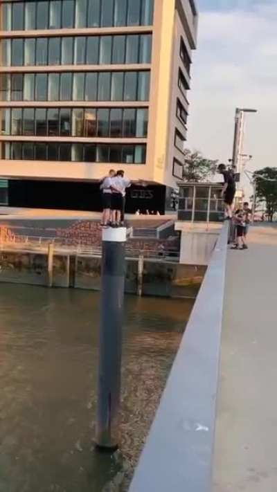 Solid pier to pier bonding