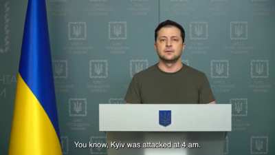 President Zelensky passionately addresses the people of Belarus ahead of today's constitutional referendum: "Make the right choice. Be Belarus, not Russia!" He also refuses to negotiate with Russia in Belarus, saying missiles are launched from there &