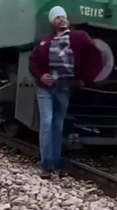 Indian train dance