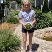 Watermelon Rubberband challenge
