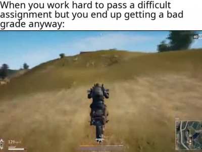 all that for nothing.