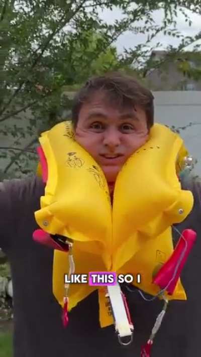 Tryin Out A Flotation Device