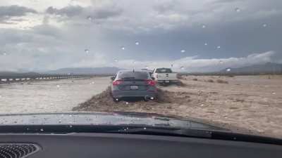 Today we were all idiots in cars, except me, because I was in a rental. [oc]