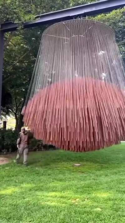 An instrument called the Bing Bang that gives off an unearthly sound.