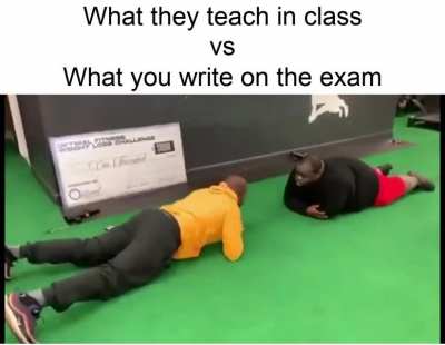 You tried your best