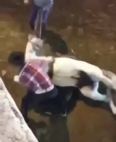 at riding a horse